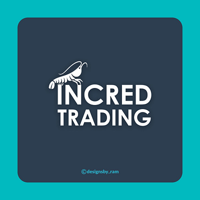 Incred Trading Logo animation app art branding branding work clean design flat graphic design illustration logo logo design ui