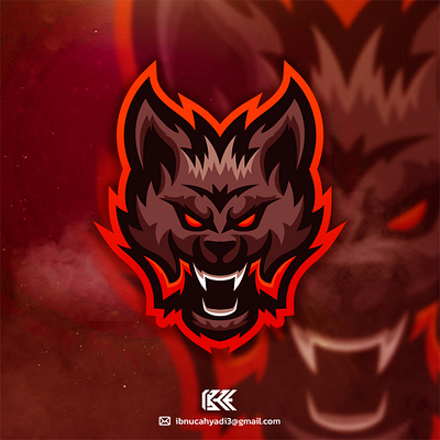 Head Logo Wolf design esport illustration logo mascot mascot logo mascotlogo vector wolf