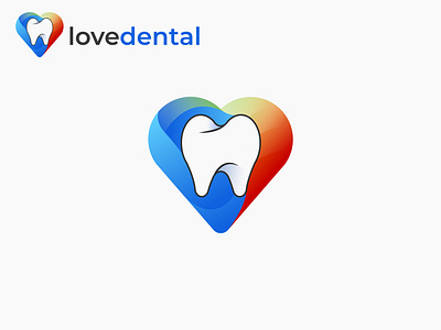 Love Dental Logo Design