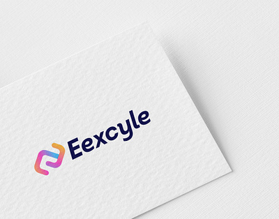 Eexcyle Logo abstract logo adobe illustrator app logo design brand identity branding agency branding design colorful logo gradient logo graphic design lettermark logo logo design logo designer logo folio 2021 logo trends 2021 minimal logo modern logo symbol ui vector