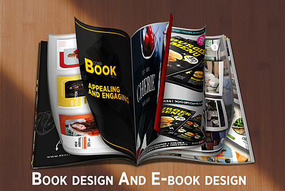 Book design branding graphic design logo