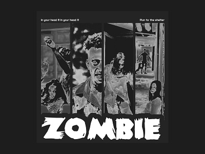 Zombie Pop Art Effect album album art album cover album cover art artwork cover cover art cover pop art design effect graphic design photoshop pop art pop art effect zombie zombie cover zombie cover art