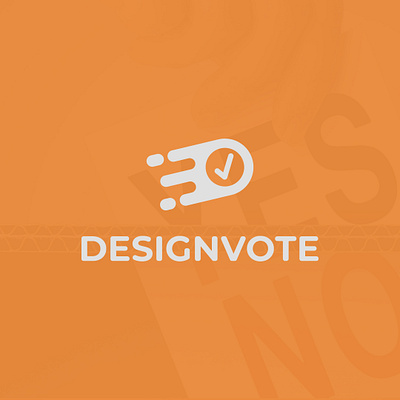 DesginVote ( Logo Design ) ai brand branding design illustration logo ui