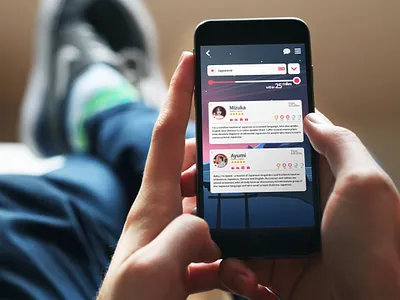 LinguaStorm app design graphic design illustration language mobile ui