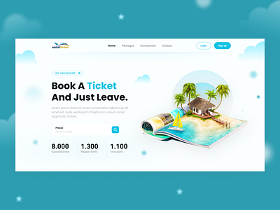 Web Design for Travel Agency website