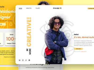 Premiere Design of m.a.ap0rt branding graphic design