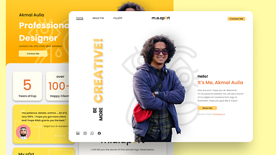 Premiere Design of m.a.ap0rt branding graphic design