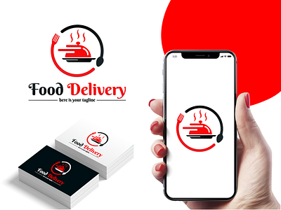 Food Delivery Logo | Restaurant | Food Shop | Logo | 2021 app best brand identity branding colorful creative delivery flat food food delivery graphics design icon illustration logo logo design modern restaurant type vector