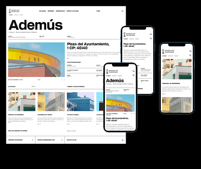Generalitat Valenciana Website - Listing Page design typography ui ui ux design ui design ui ux designer userinterfacedesign web design