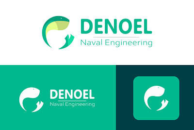 Denoel - Naval Engineering - Logo design art branding clean design graphic design icon illustrator logo navalengineering vectorial