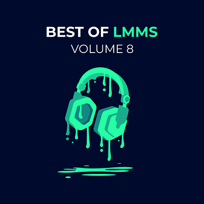 Best of LMMS Vol. 8 Cover design flat design illustration inkscape lmms vector