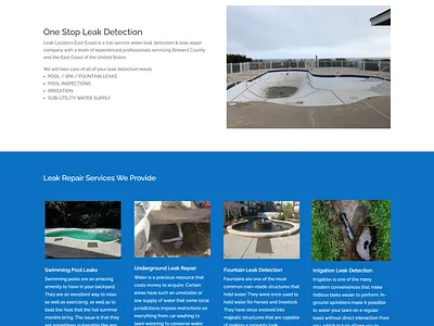 Leaklocator Website Design design devsmoni devsmonibd divi theme dividesign diviexpert elementor elementor pro illustration psdtowordpress skmoni wesbite wordpress