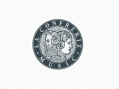 la confrerie music deodamus deos design illustration lettering logo logotype sign typography