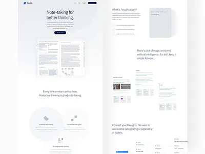Totallib website illustration landing landingpage product design site ui visual design website