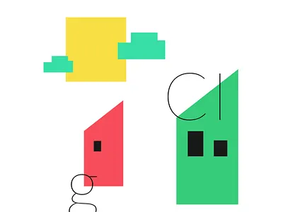 Home space branding graphic design motion graphics