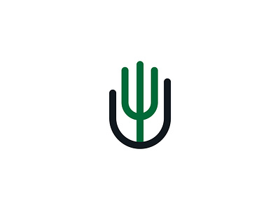 HandFork amazing animation beauty branding creative design easy flat fork graphic design hand idendity illustration logo logotype minimal motion graphics simple ui vector