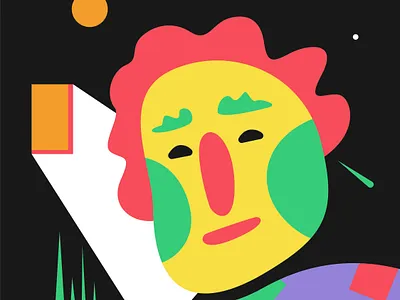 Joker abstract animation design graphic design illustration joker motion graphics vector
