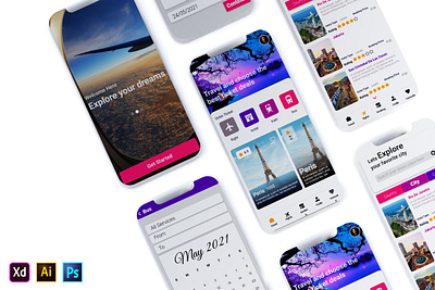 TOUR BOOKING APP DESIGN 2021 tour booking app booking app ui mobile app design tour app design tour booking app design tour booking app ui traveling app design trending booking app design ui ux ux ui