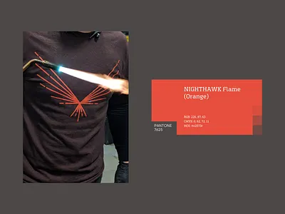 Nighthawk - Metal craftsmanship brand identity branding hawk logo mark symbol