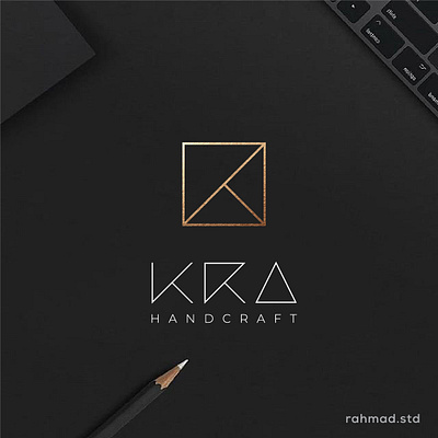 KRA logo branding desain design ikon ilustrasi logo merek ui vektor