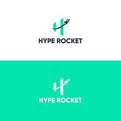 H Latter Modern Rocket Logo Design branding creative logo flat graphic design h latter logo logo desin logocreation minimal logo