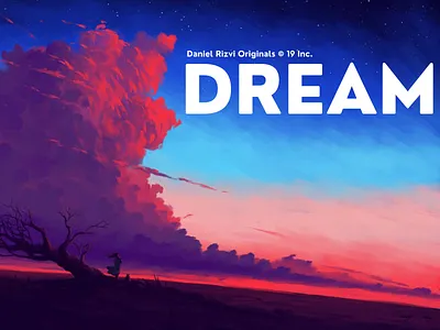 Dream Art© Digital Artwork + Poetry autumn blue night blue sky cold dream evening nightmare outdoor red sunset scenary sensual soulful sunset tree white stars wind