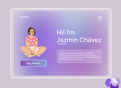 Portfolio personal design figma illustration portfolio ui ux web