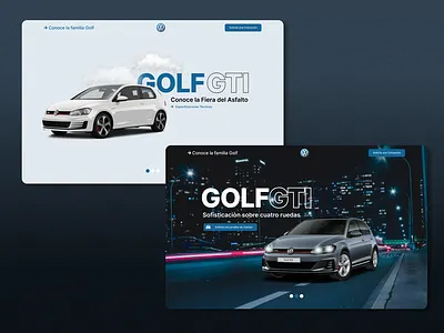 VW - Minisite Concept Redesign design figma graphic design hero hero image minisite redesign ui user interface visual concept website