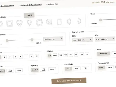Advanced search & filters for AreteApp analytics app filters interface reports search ui ui design