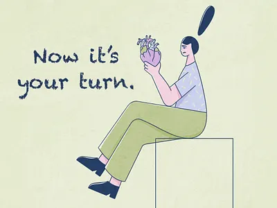 Now it’s your turn. behance character design character illustration characterdesign dribbble flat flat character flat design freelance illustrator illustration illustrator procreate procreate art vector vector illustration