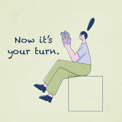 Now it’s your turn. behance character design character illustration characterdesign dribbble flat flat character flat design freelance illustrator illustration illustrator procreate procreate art vector vector illustration