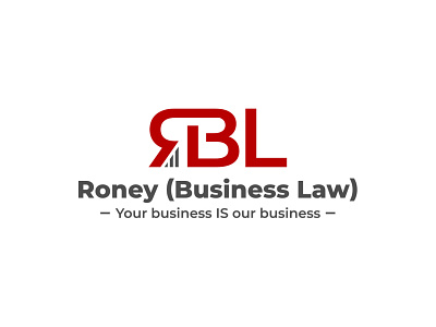 Logo Design Concept for 'Roney (Business Law)' ravi verma