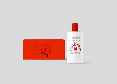 Lotion Bottle Mockup 3d bottle bottlemockup branding design design template designs graphic design logo lotion mockup psd mockup ui
