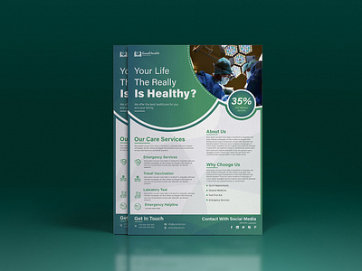 Medical / health flyer design ahosanhabib922 corporate flyer dental flyer design fitness flyer food flyer design ideas food flyer sample food sale flyer template free graphicdesign gym flyer health flyer illustration logo medical flyer pharmacy flyer real estate flyer restaurant flyer simple food flyer design ui