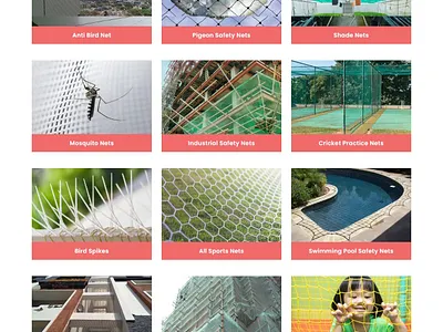 Service page Design for Net Supplier Website