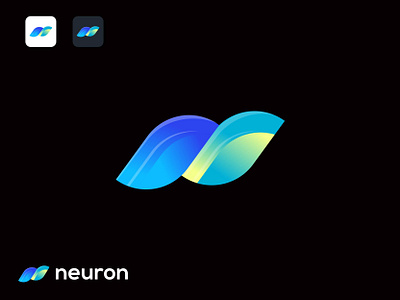 Neuron logo - n letter logo - modern n letter logo apps icon brand identity branding corporate logo dribbble e commerce logo flat logo gradient logo graphics letter n logo logo trends logodesign n logo overlap logo realest logo simple logo technology logo vector logo