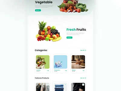 360 Mart Website | Landing Page branding graphic design