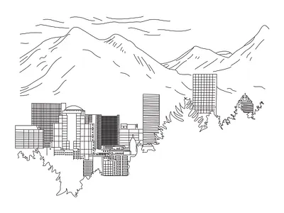 LINE ART design illustration illustration art line art logo one line art vector