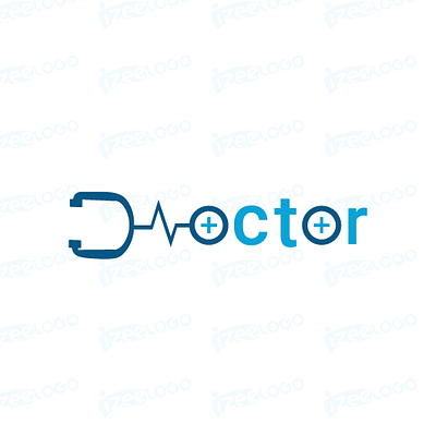 logo doctor blue logo doctor graphic design logo