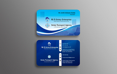 Agency Card Design brand identity branding business logo design illustration logo ui unique logo ux vector