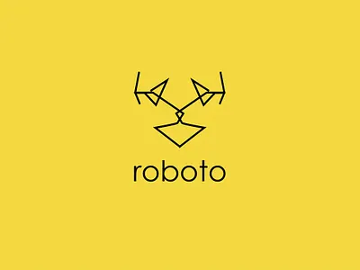 Roboto logo brand logo company logo designnew logo inspiration logo design r logo robot logo roboto