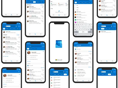 Microsoft Search Concept adventure app assignment branding design ecommerce graphic design illustration interview logo microsoft search bar theme ui ux process uxdesign vector