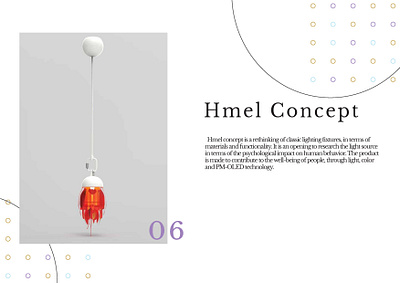 Hmel Concept chandelier design designers lighting oled