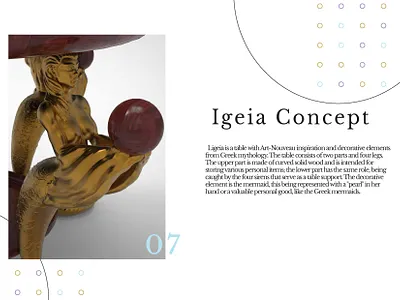 Igeia Concept coffetable costumfruniture design designers furniture wood