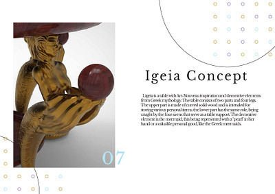 Igeia Concept coffetable costumfruniture design designers furniture wood
