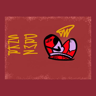 Jordan 1 x _SNKRDRMZ design illustration