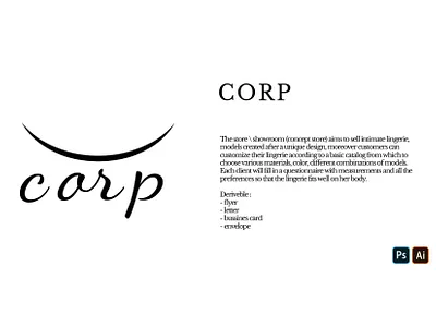 Corp branding design designers graphic design illustration logo
