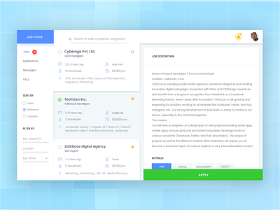 Job Portal Web App app job portal web