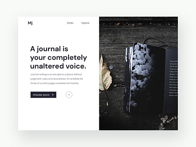 Designer Journal Shopping website. ❤ adobe illustrator adobe photoshop adobe xd design figma minimal website ui ui design user experience ux web design