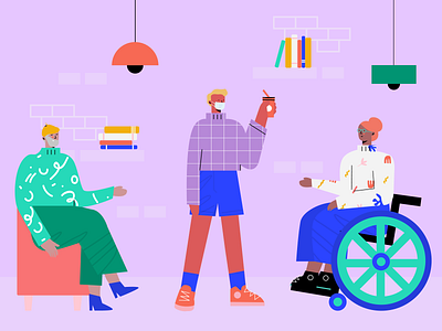 Create Inclusive Designs with Palz branding design illustration illustration design illustrations illustrations／ui illustrator logo ui ux